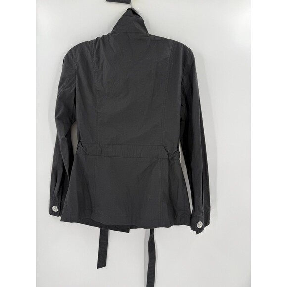 Lafayette 148 New York Black Button Up Jacket  Women's Size 0 Easy Wear EUC - Picture 7 of 11